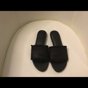 Black size 9 Sandals